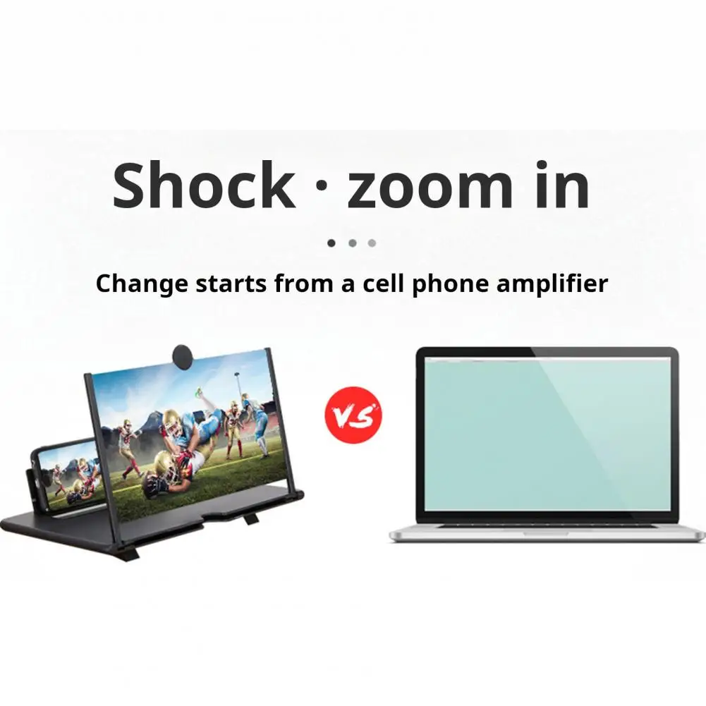 Blue Ray Protection Screen Amplifier Mobile Phone Screen Magnifier 3d Screen Magnifier for Mobile Phones Foldable Design Gaming