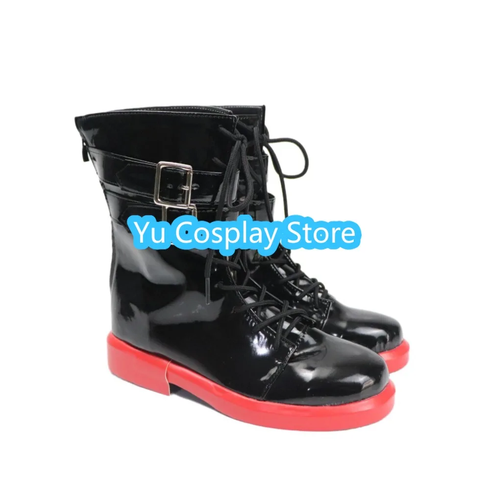 Butler with Black Cat Lato Bacca Cosplay Shoes - Butler Roleplay Footwear