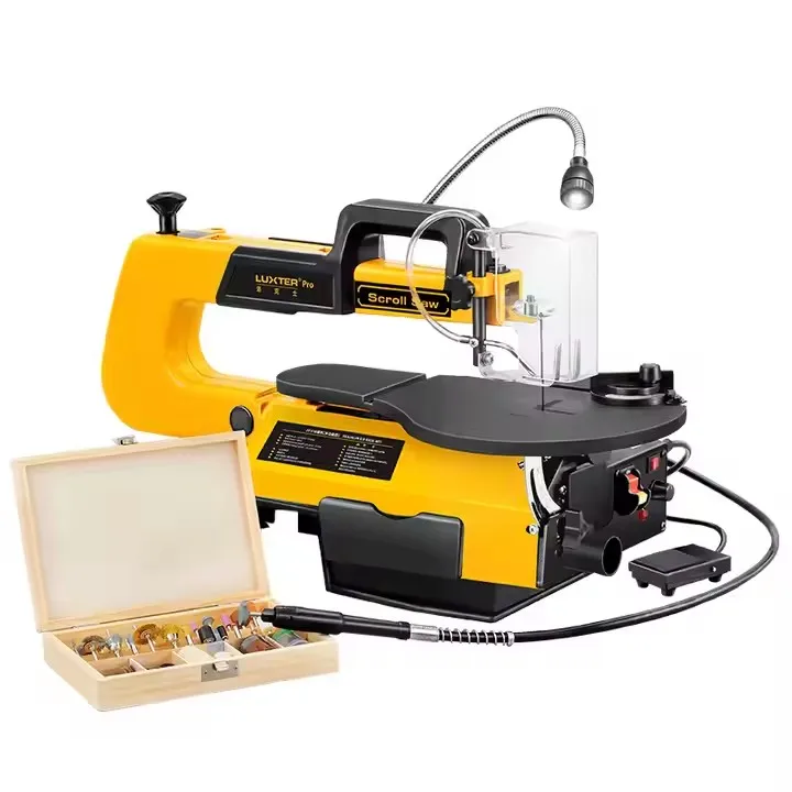 

16 Inch Mini Scroll Saw Machine Variable Speed with Work Light Flexible Shaft for DIY Electric Jig Saw