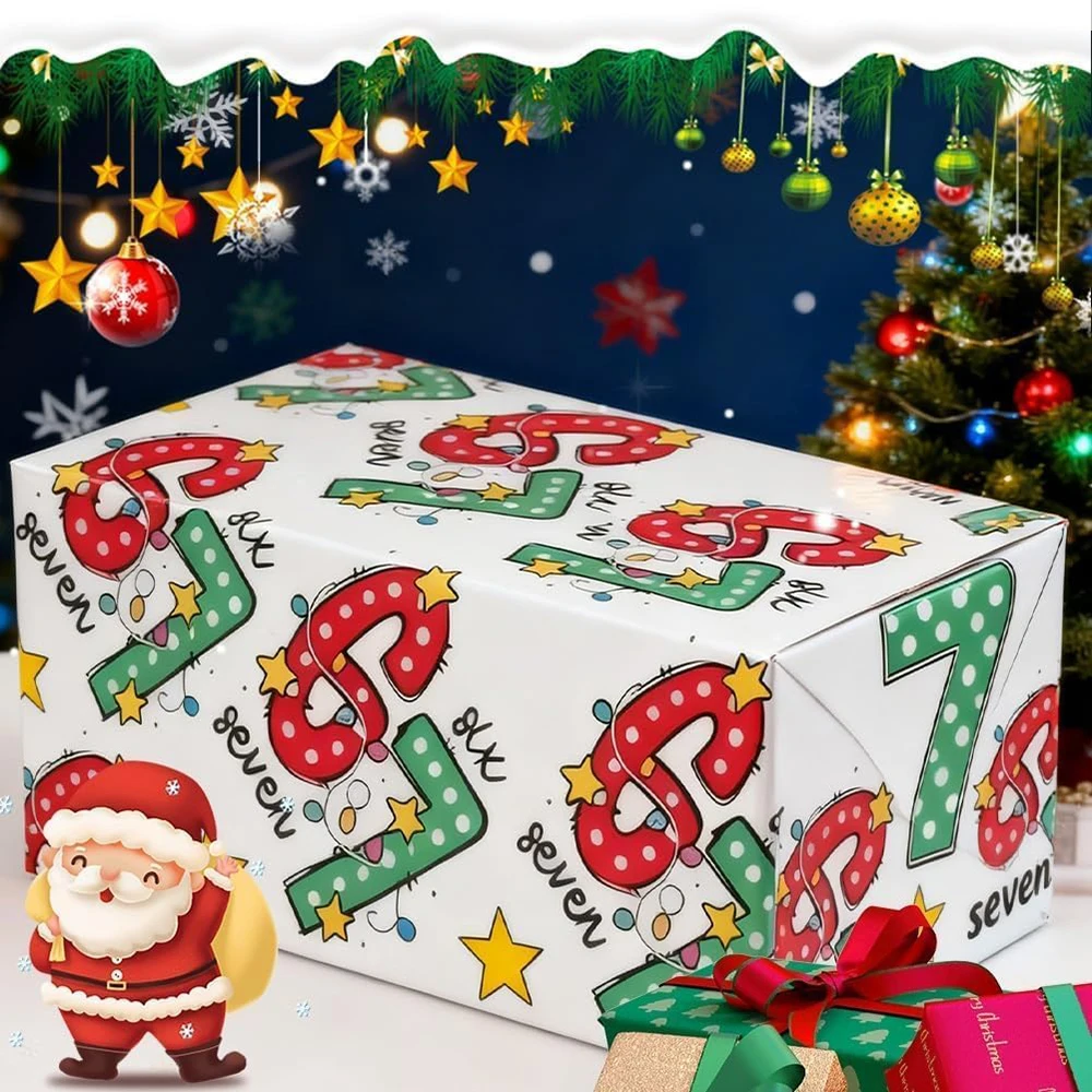 67 Christmas Wrapping Paper Premium Christmas Paper Decorative Packing Paper Festive For Parties Birthdays Christmas