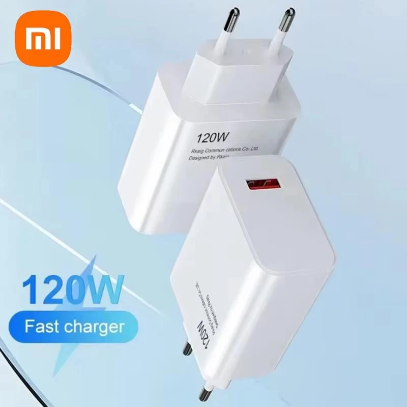 Original Xiaomi 120W 67W Charger EU Fast Turbo Charge Wall Adapter 6A Type C Cable For Mi 10 9 Redmi K50 K40 Pro Note 9 11 Pro