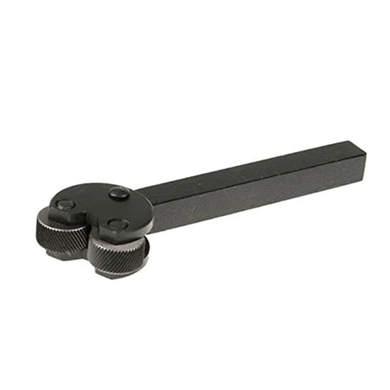 Double End Straight Linear Knurling Tool Knurling Tool Double Wheel Black Knurling Knives Knurling for Mini Lathe Black