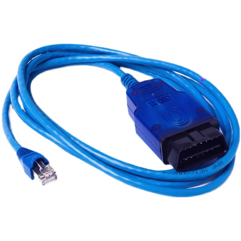 For BMW F G series enet diagnostic cable programming brush hidden OBD data wire line ICOM remote code