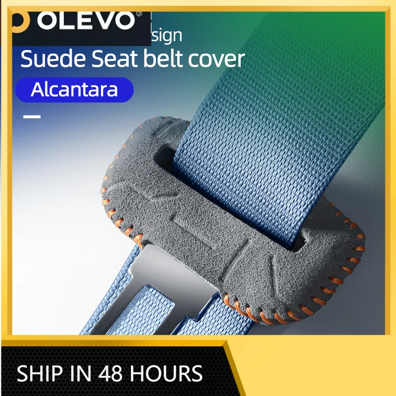 New Apply to ZEEKR 001 X Alcantara seat belt sheath B-pillar scratch and collision protection interior products