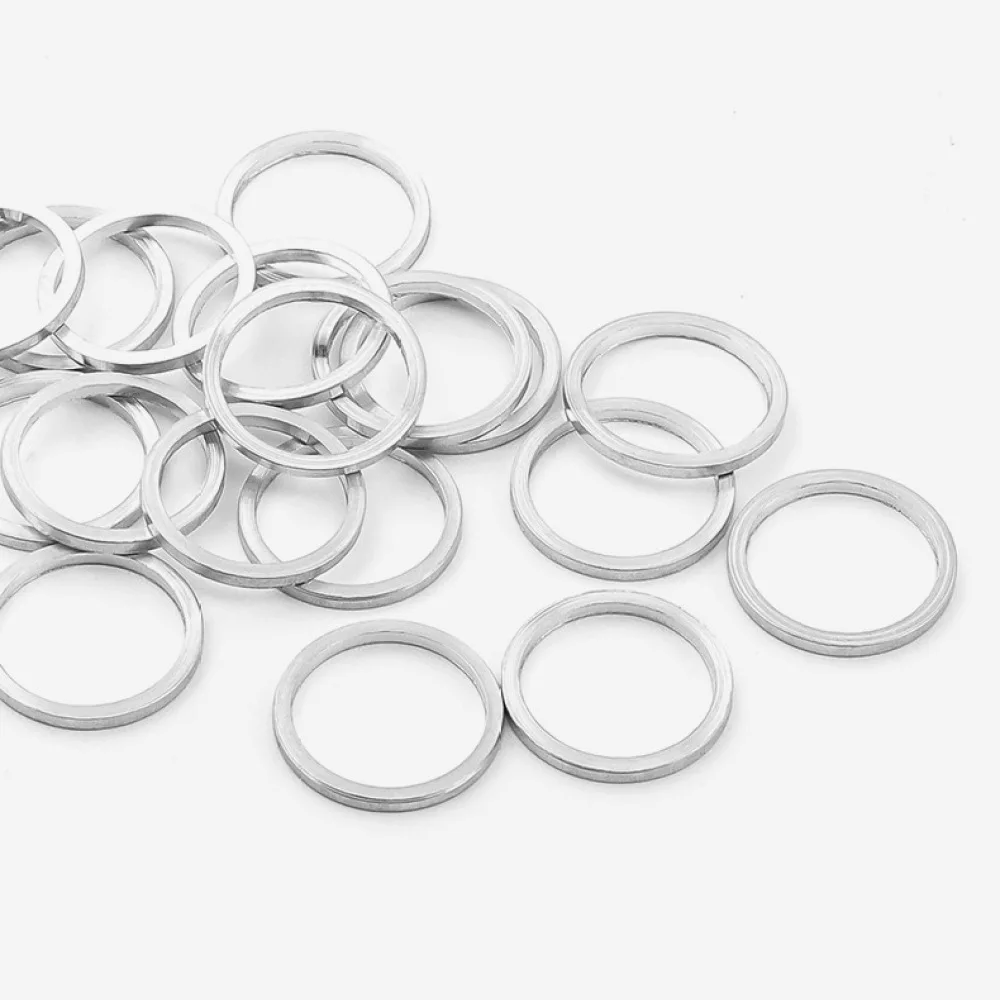 For MUQZI Bike Crank Bolt Spacer Aluminum Washer Chainring Conversion Adaptor Mountain Bicycle Cycling Repair Components