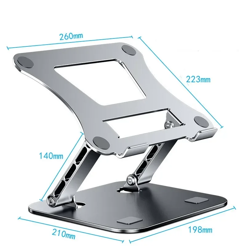 Laptop Stand Desktop Increase Folding Heat Dissipation Stand Lift Rotation Protection Cervical Vertebra Prolong Service Life