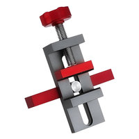 Cabinet Door Installation Positioner Adjustable Aluminum Alloy Cabinet Hardware Jig for Woodworking Cabinet Door Mount Locator