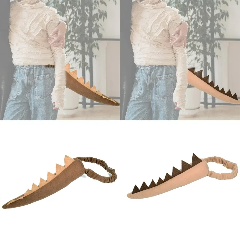 

Halloween Dinosaur Tail For Kid Birthday Halloween Cosplay Themed Party Children Dinosaur Tail Costume Accessories H7EF
