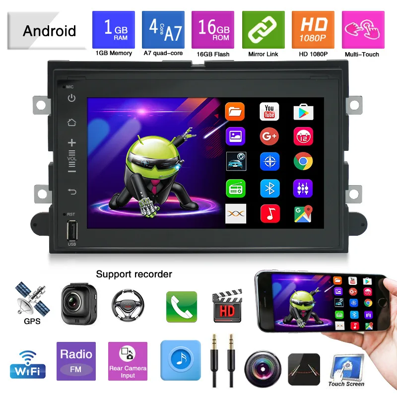 Android 10 Car for DVD Player GPS Navigation 7\