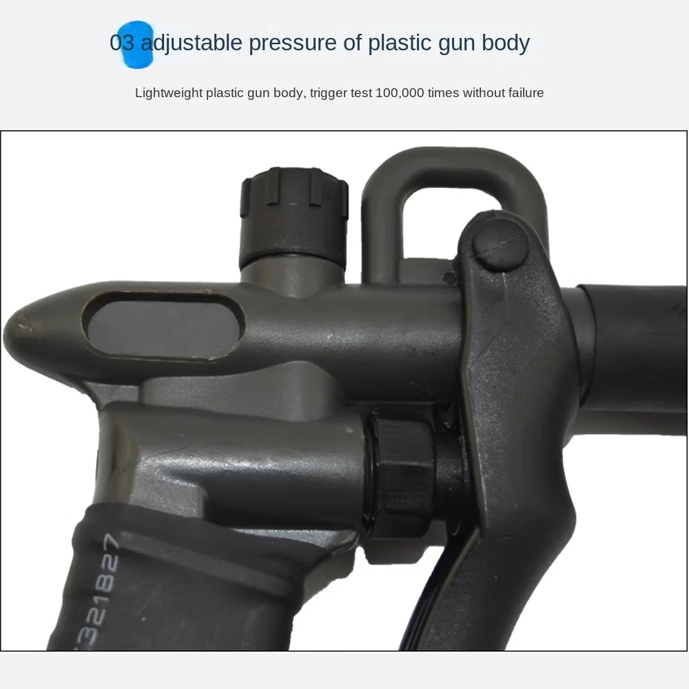 Imagem -03 - Pistola de ar Industrial Antiestática da Remoção da Poeira Gerador do Íon da Alta Tensão Dobro-agulha 110v 220v