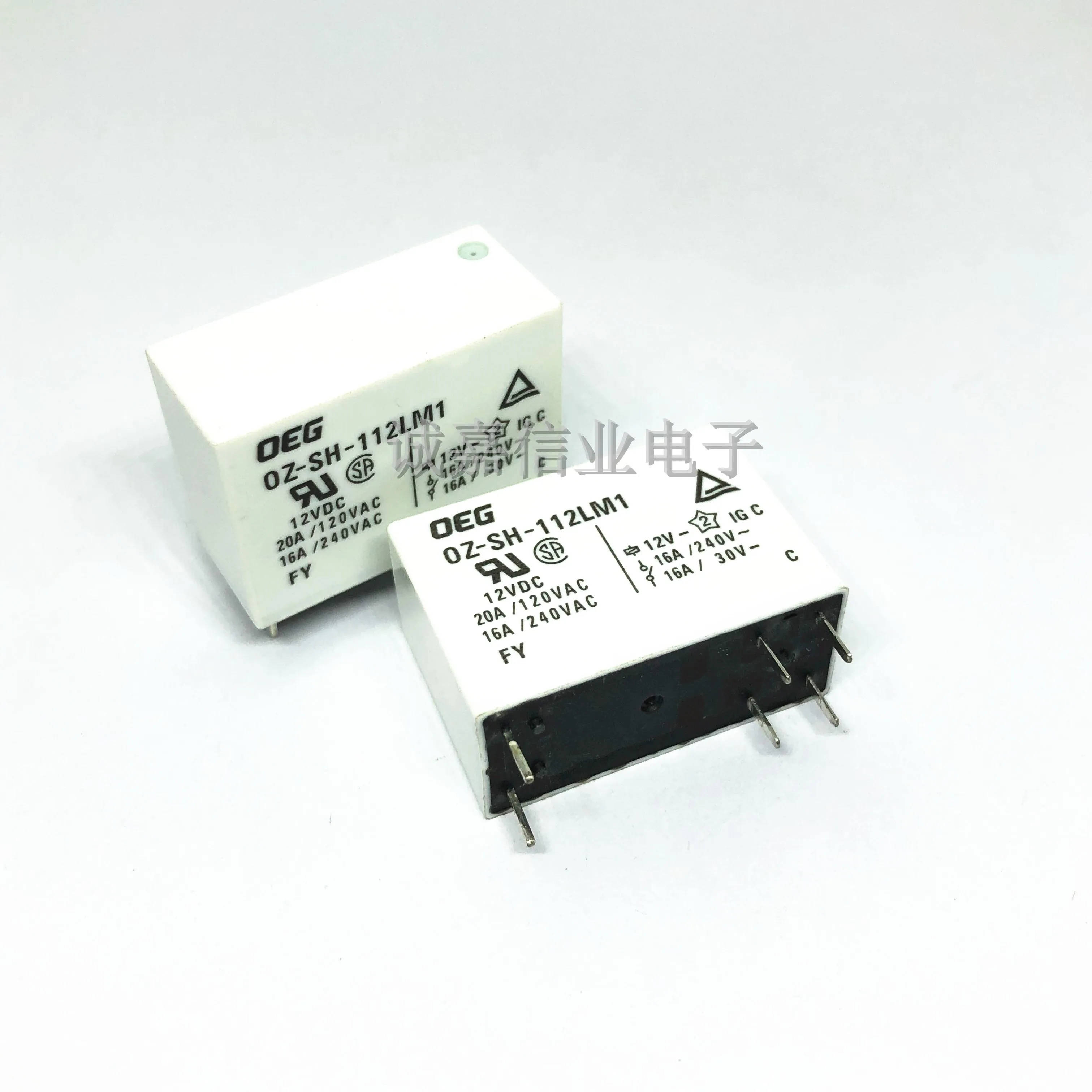 10pcs/Lot OZ-SH-112LM1 1440002-8 General Purpose Relays SPST-NO 16A 12VDC 6 PIN Switching Voltage:240 VAC, 24 VDC