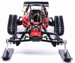 Snowmobile/Sandmobile Conversion  baja snow ski kit  for1/5 HPI KM ROVAN rc baja