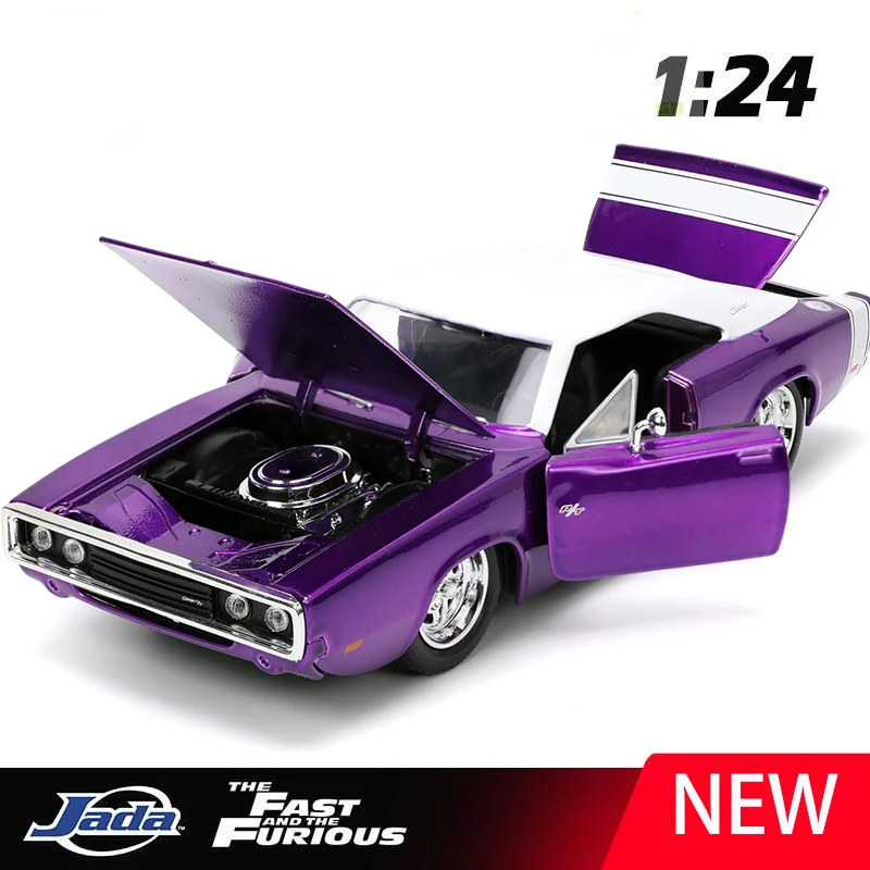 

JADA 1:24 DODGE CHARGER R/T 1970 Alloy Car Diecasts & Toy Vehicles Car Model Miniature Scale Model Car For Children