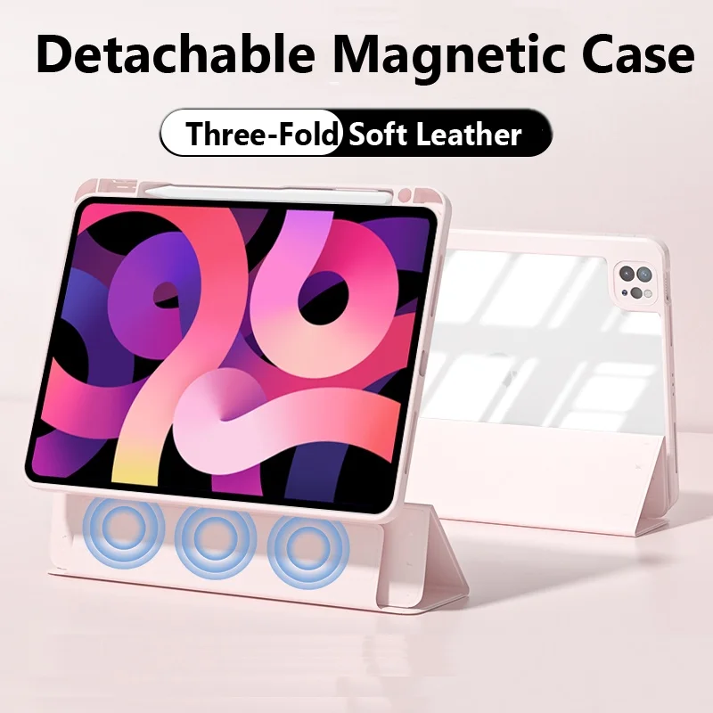 

Magnetic Separation Case for IPad Pro 12.9 2022 2021 Pro 11 2020 2018 Air 5th 4th Air 3 2 1 10.9 10th 10.2 9th 8th 7th 9.7 6th