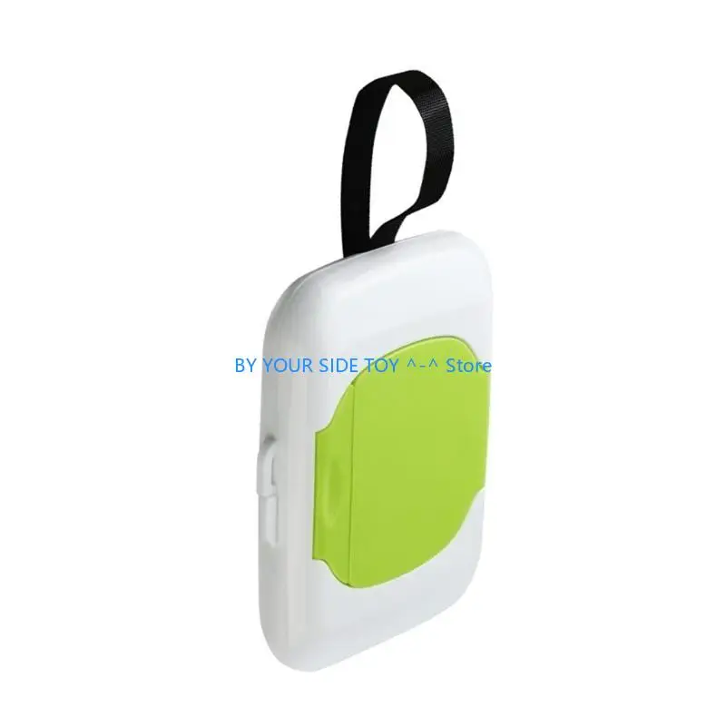 Tücher Spender Reise Nachfüllbarer Wischtuchhalter Kinderwagen Kinderwagen Hängen Feuchttuchbehälter Indoor Outdoor Wischtuchbox
