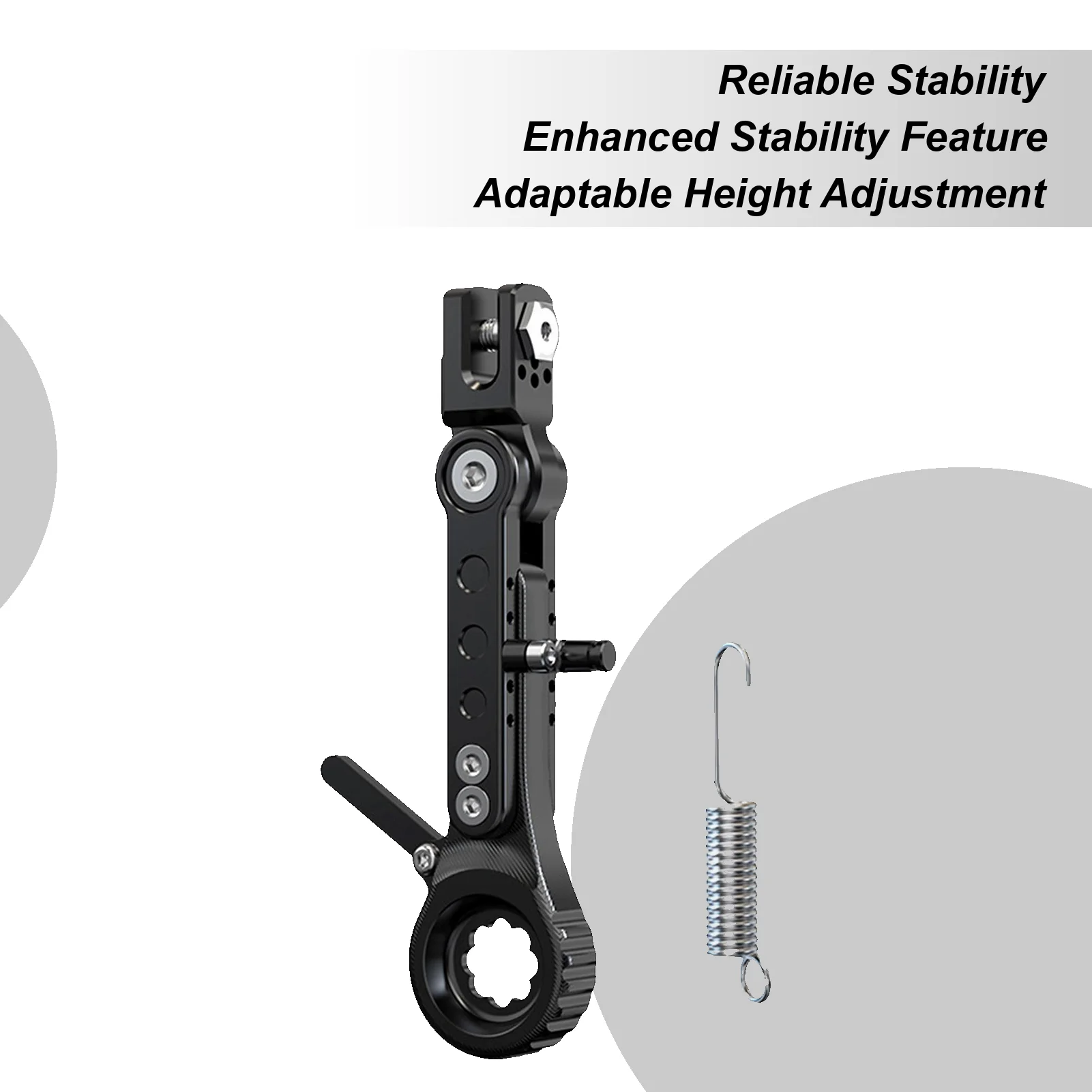 

Подставка для мотоцикла, регулируемая высота, подставка для парковки скутера из сплава для мужчин, женщин, мальчиков, девочек, молодежи, подростков, спортсменів, сына