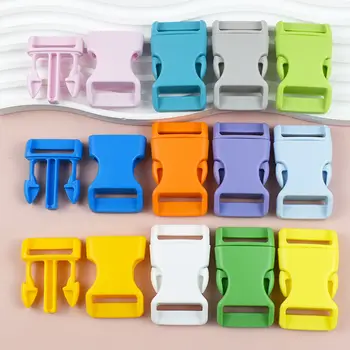 5/10/20個 10/15/20/25毫米 塑膠側開扣 傘繩手鏈扣 可調式狗項圈扣 DIY配件 8 最佳銷售 25毫米扣 - №4