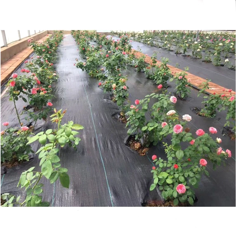 0.8m Width Anti Grass Mulch Cloth Grape Weed Barrier Mat  Orchard Humitifing Warm Breathable Garden Flowers Potting Plant Cover