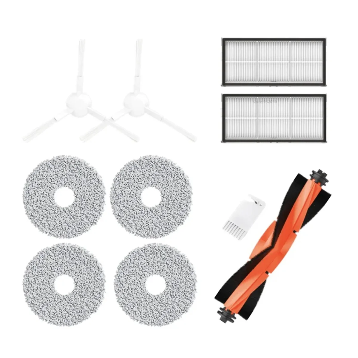 FZFZ สําหรับ Xiaomi M30 S/D103CN เครื่องดูดฝุ่น Mop อะไหล่หลักแปรงด้านข้างกรอง Mop ผ้า