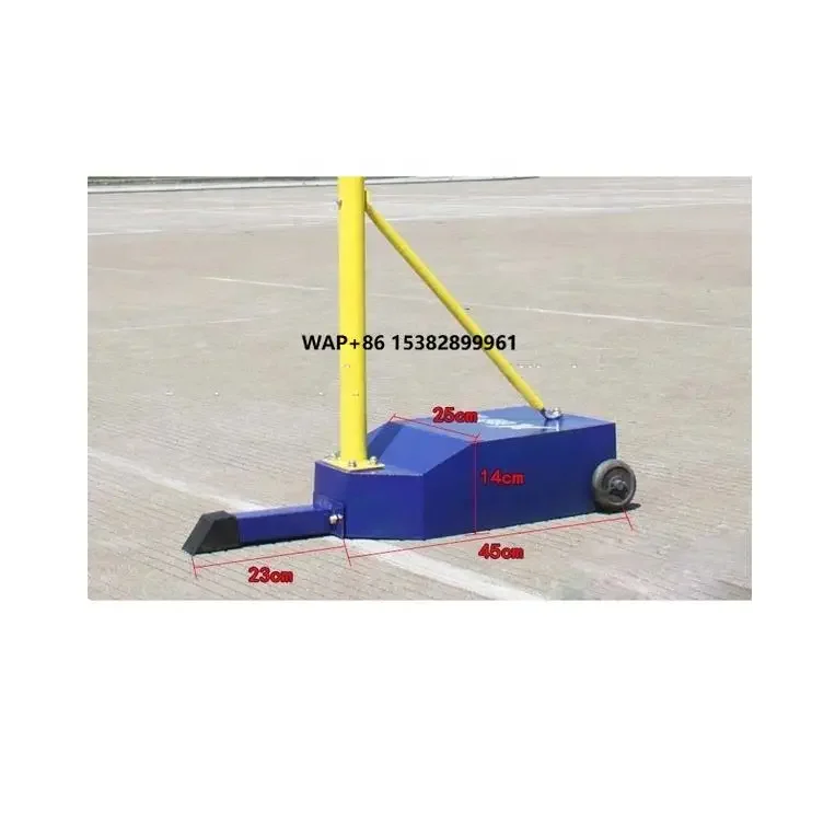 Factory Sale Top Quality Iron Base Volleyball System Post Multi-Functional Volleyball Badminton Post