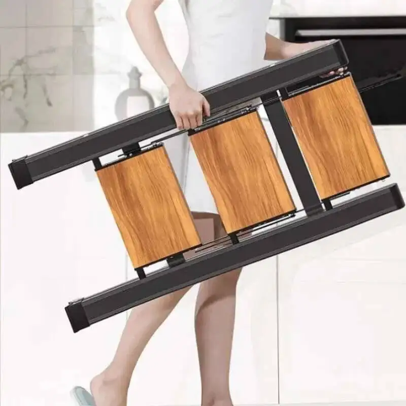 

Алюминиевая лестница-стремянка «Елочка» для кухни, утолщенная, складная, портативная, многофункциональная, для дома и помещений