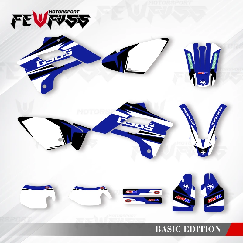 

Fewfuss Graphics Decals Stickers Motorcycle Background Custom For GASGAS GAS GAS EC 125 250 300 350 450 2002-2006 003