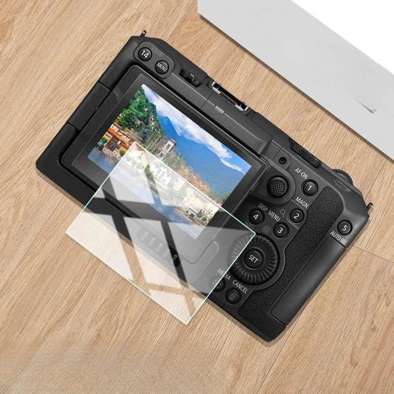 

2PCS Tempered Glass for Canon EOS C50 SX70HS SX60 HS Camera Screen Protector Camera LCD Display Screen Film