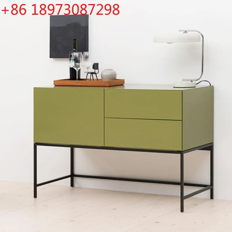 

Italian minimalist paint entrance modern minimalist creative home decoration cabinet