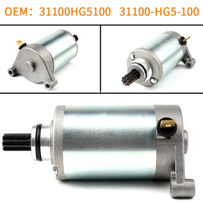 1 PCS 12V 9 Teeth Starter Motor Replacement Parts For Hyosung GT250 GT125R GT250R GV250 Mirage All 31100HG5100 31100-HG5-100