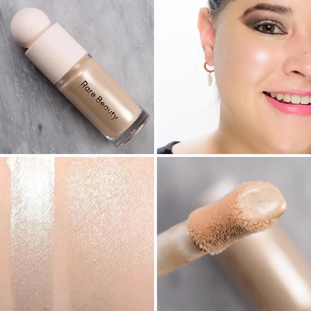 Rare Beauty Positive Light Liquid Luminizer Rozświetlacz w płynie z efektem rozświetlania Makijaż Rozświetlacz w sztyfcie do policzków Oczy Twarz Kosmetyki