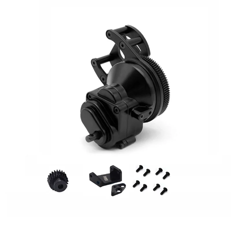 

YSUN-1/10RC Climbing Car Metal Single Speed Gearbox Suitable For Rc4wdd90ii/TF2/D110 Spare Parts