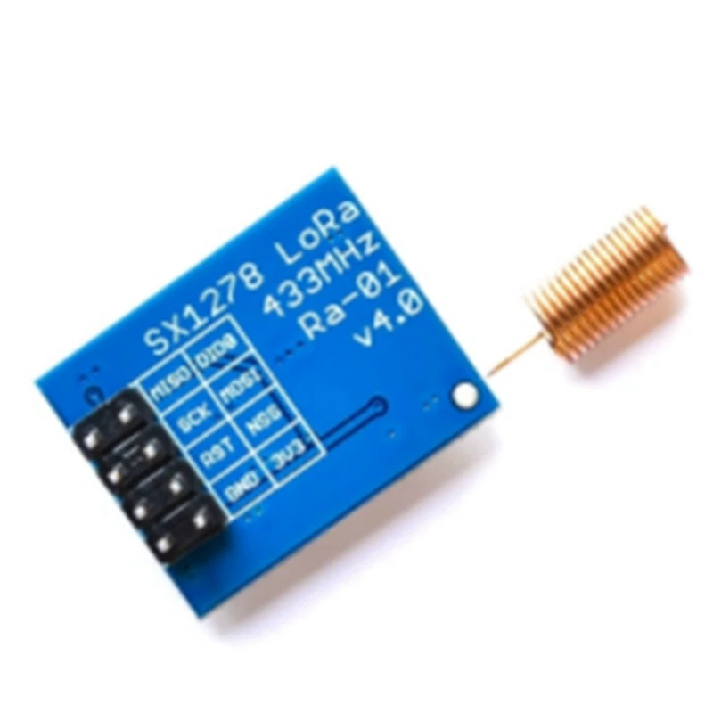 ABFT-2X Ra-01 Lora SX1278 433M โมดูลการส่งข้อมูลสเปกตรัมแบบไร้สายระยะไกลที่สุด 10KM