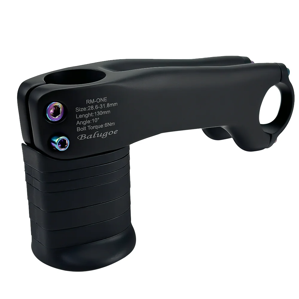 AliExpress Internal wiring BALUGOE Carbon MTB Mountain Bicycle Stem Road bike, Handle, faucet pole, handle, height washer 10/17Degree