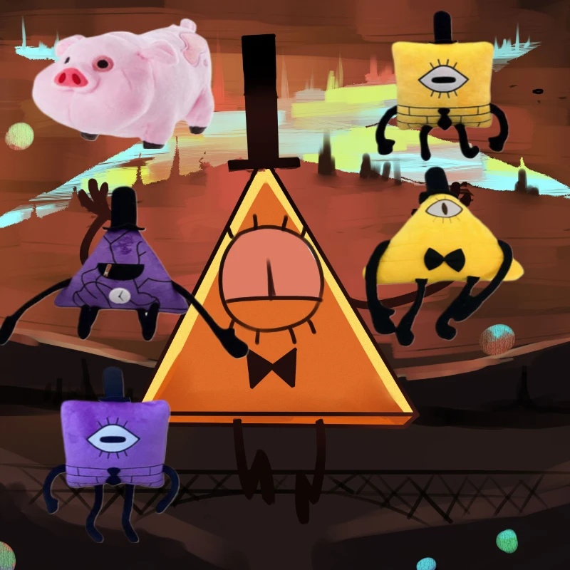 28 سنتيمتر الجاذبية يقع بيل التشفير أفخم ساحة أفخم Waddles خنزير لعبة لطيف لينة محشوة دمية على شكل حيوان الوسائد صبي فتاة هدايا عيد