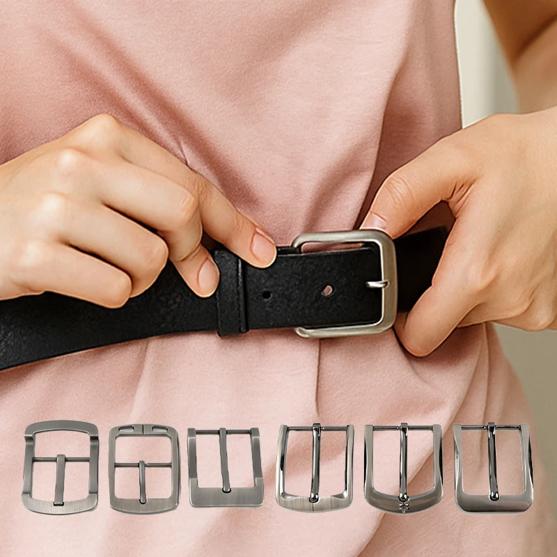 

1-3Pcs 35/40mm Metal Men Belt Buckles Coat Pants Waistband Pin Clasps Garment Jeans Belts Buckle DIY Clothes Sewing Accessories