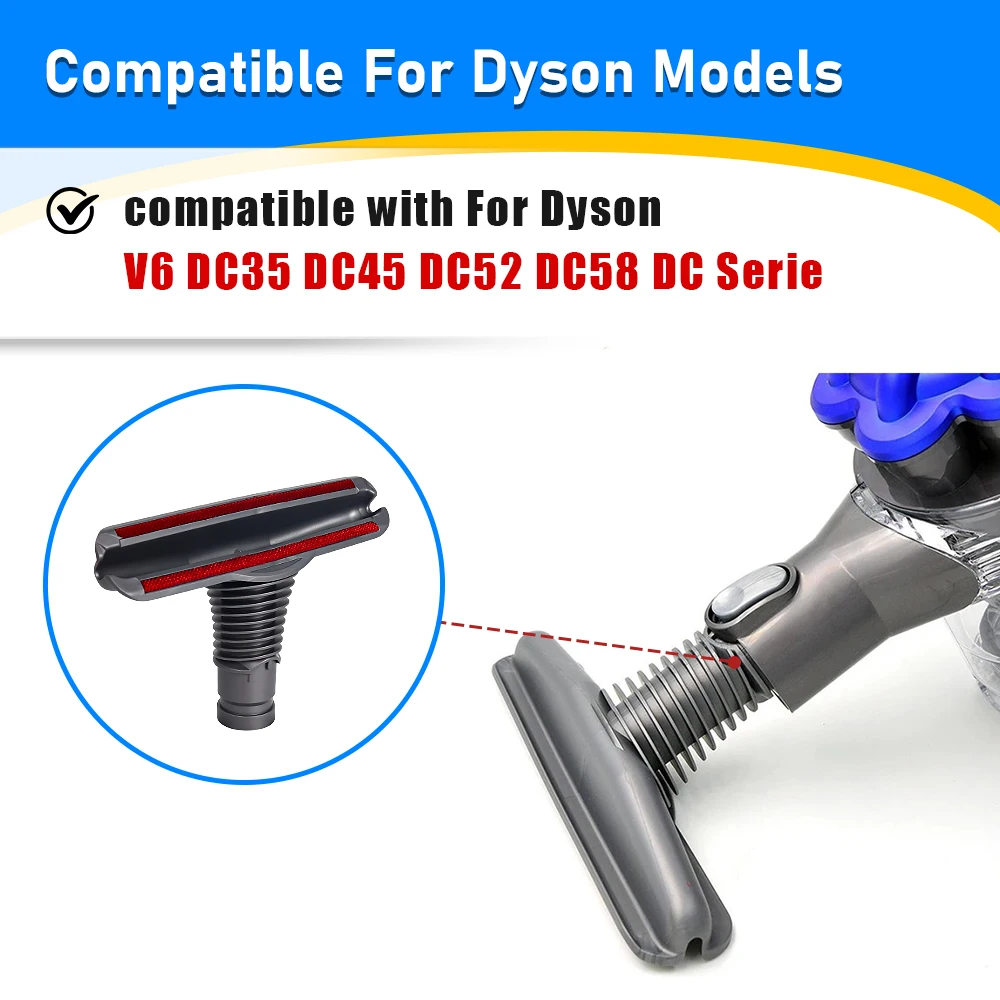 فرشاة شفط رئيس فراغ مرفق ل دايسون V6 DC08 DC35 DC45 DC48 DC58 DC59 DC62 DC سلسلة أداة المكنسة الكهربائية استبدال