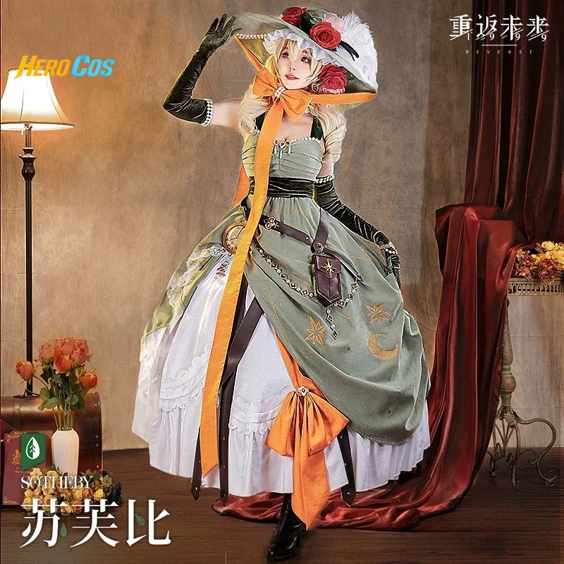 Game Reverse:1999 Sotheby Cosplay Costume  Lolita Dress Princess Dress For Hallowmas Christmas Role Play Women HERO Cos view 2