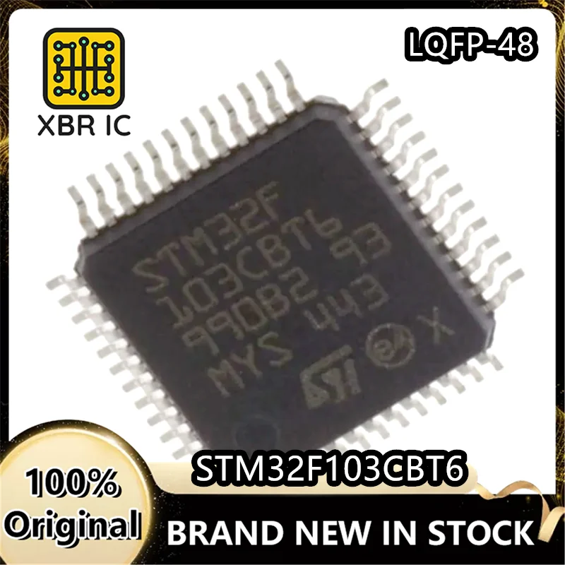 

(3/10 pieces) STM32F103CBT6 LQFP-48 ARM Cortex-M3 32-bit microcontroller-MCU New original authentic spot fast delivery