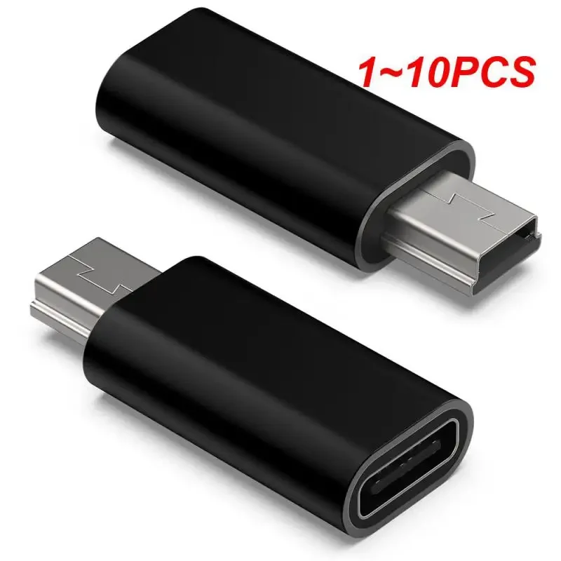 1PCS Mini USB to Type C Adapter 5 Pin Male Mini USB to Female USB Type C Data Transfer Connector for MP3 Camera PC