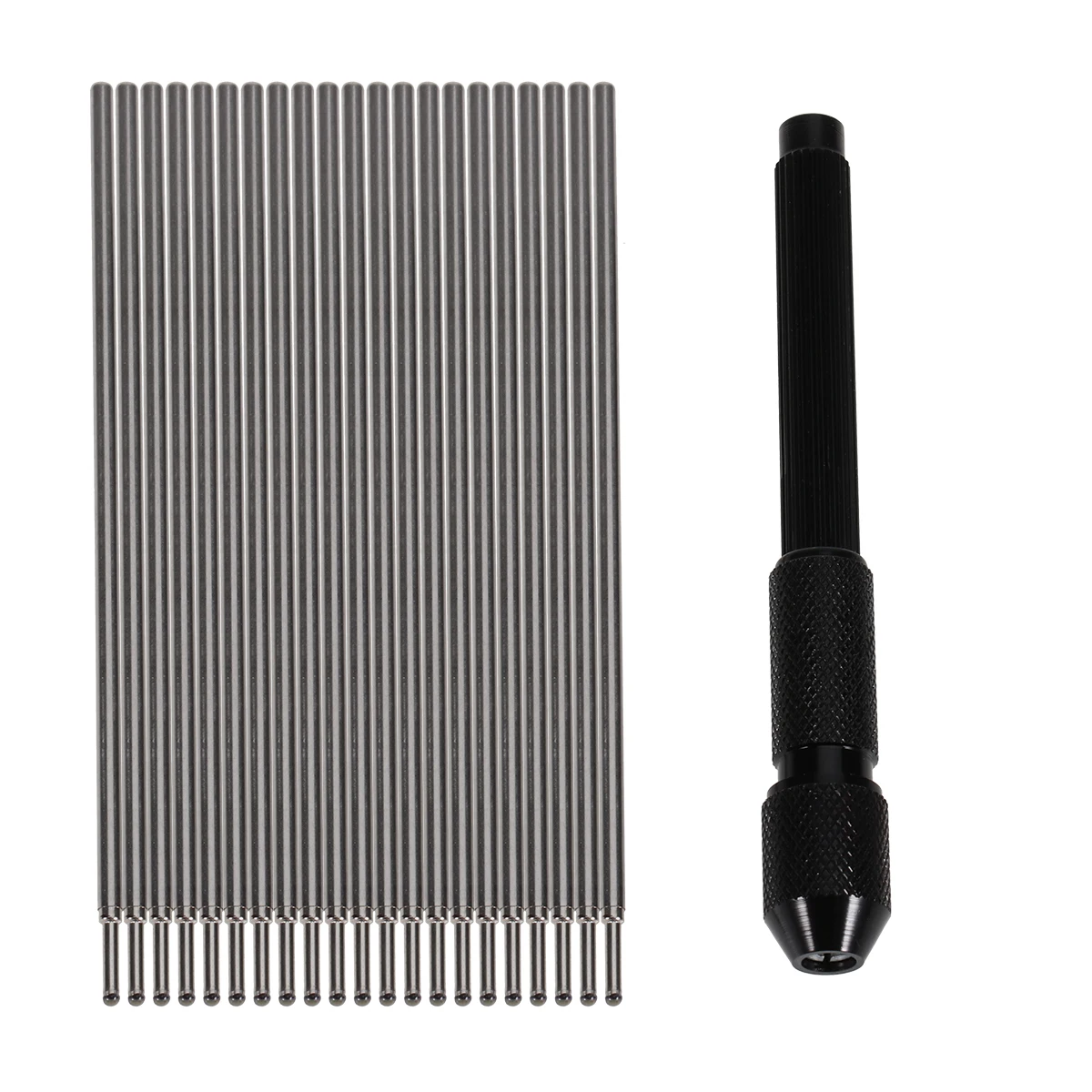 

20Pcs Tattooing Pen Cores Skin Marker Doodler Skin Pen Accurate Lines for Piercing Supplies Green Holder Purple