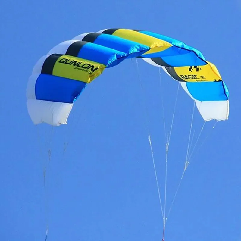 Linha dupla pipas para adultos brinquedos voadores crianças pipas ao ar livre corda vento pipas brinquedo esportes pipa voando grande pipa surf diversão