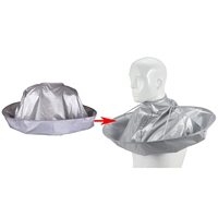 CKFAM-2X Hair Accessories Hair Wrap DIY Hair Cutting Cloak Umbrella Cape Salon Barber Home Hairdressing Cape Cover Cloth
