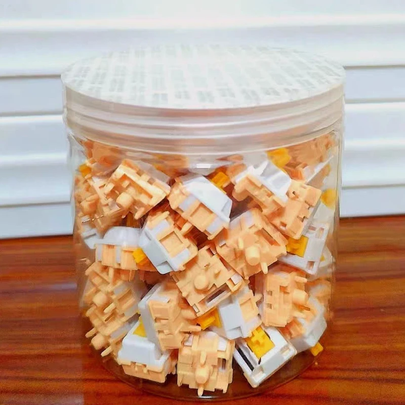 

HMX Honey Switch, линейный 5-контактный горячая замена, механическая клавиатура на заказ, переключатель MX, заводская смазка, аксессуары для игровых ПК, клавиатуры