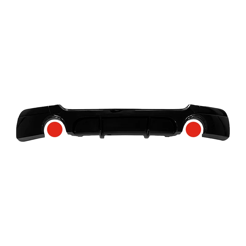 Achterbumper diffuser splitter lip auto-onderdelen auto tuning bescherming accessoires voor BMW E92 E93 328i 335i 2007-2013 Coupé/Cabriolet