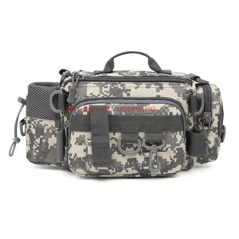 Limited Offer Multifunctional Fanny Pack Set, Shoulder Messenger Bag, Waterproof Fishing Bag.