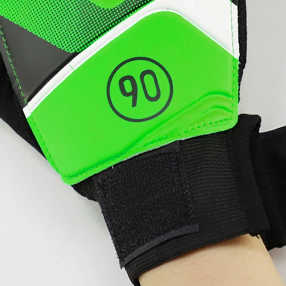 Gants de gardien de but en Latex, Support de Match de Football, Protection complète des doigts, antidérapants, imperméables, respirants pour enfants et adultes
