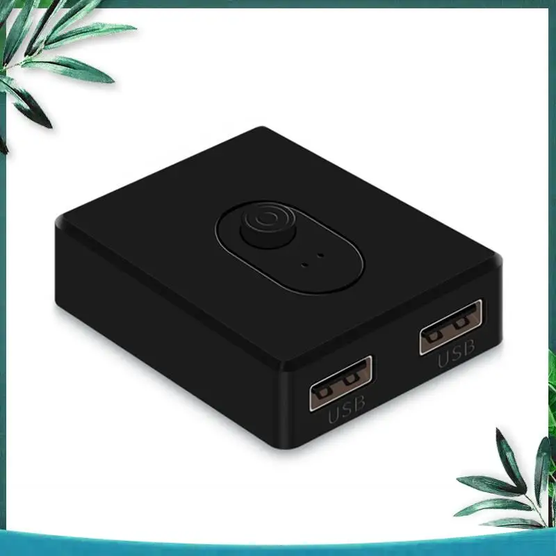 (NEW) USB 3.0 KVM Switch USB Splitter Shared Controller For Laptop Computer Printer Keyboard Mouse ABS , B