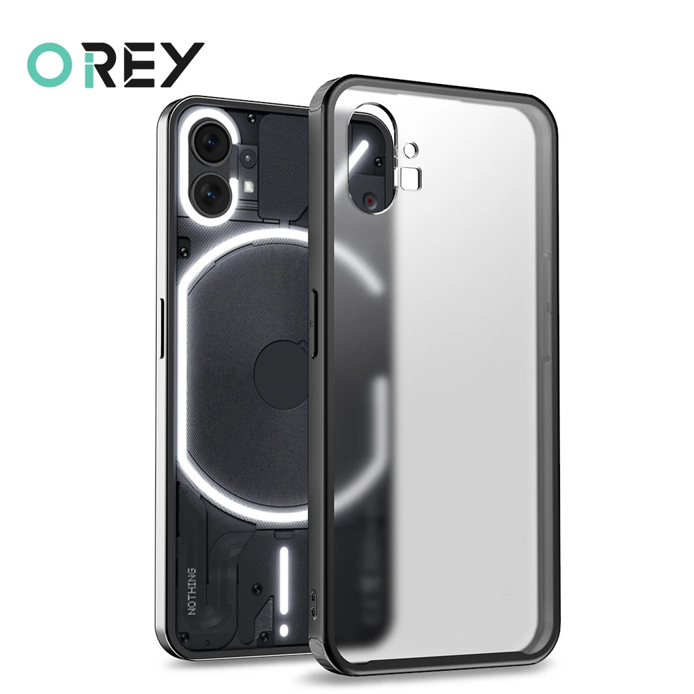 Case For Nothing Phone One 1 2 Bumper Cover For Nothing phone 2 1 Protective Coque Back Bag 360 Matte Soft TPU Armor Funda Shell