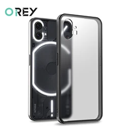 Case For Nothing Phone One 1 2 Bumper Cover For Nothing phone 2 1 Protective Coque Back Bag 360 Matte Soft TPU Armor Funda Shell