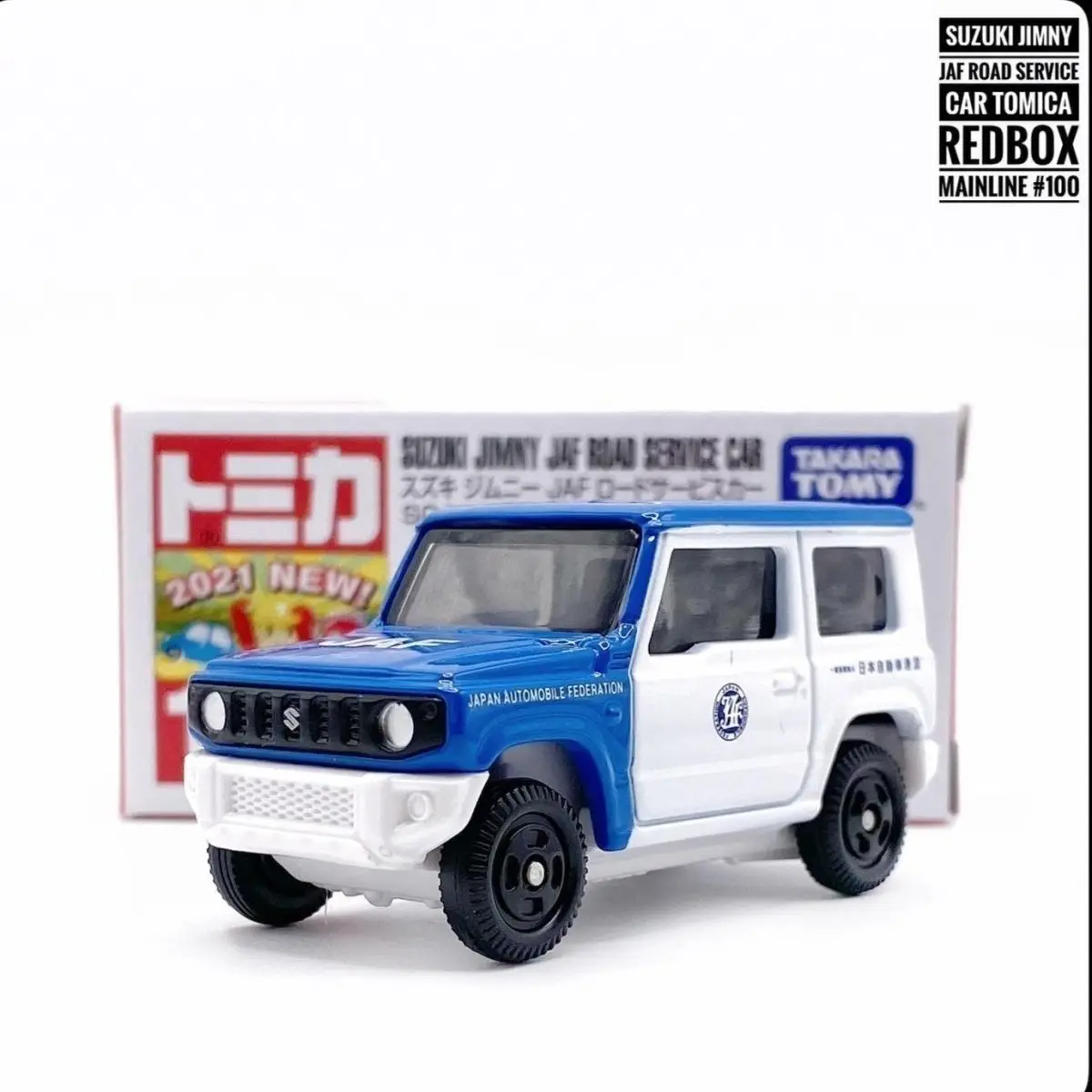 

TOMICA Takara Tomy Alloy Car Model Toy 100 Suzuki Jimny JAF Livery